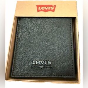 Levi's Black Leather Wallet